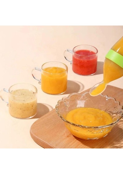 Sıkma Biberonu Yenidoğan Eğitim Pirinç Kaşığı Bebek Tahıl Gıda Takviyesi Güvenlik Sofra Aracı (Yurt Dışından) fırsatları