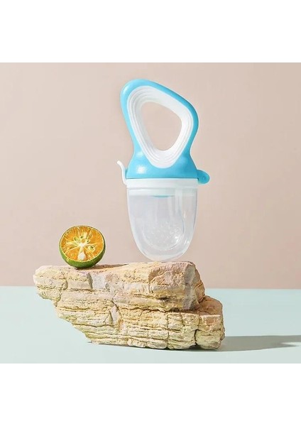 Kapaklı, Emzikli, Taze Mama, Sebze Takviyesi, Çiğneme ve Diş Çıkarma Hissini Gideren Paketlenmiş Meyve Besleyici (Yurt Dışından)