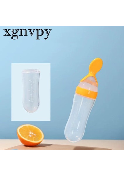 Xgnvpy Kaşık Şişe Besleyici Damlalık Ilaç Kaşık Yürümeye Başlayan Çocuk Sofra Takımı Eğitim Pirinç Kaşığı (Yurt Dışından)