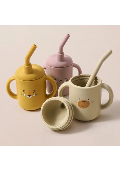 Besleme Taşınabilir Drinkware Gıda Saklama Snack Kupası Pipet Biberon Aksesuarları (Yurt Dışından)