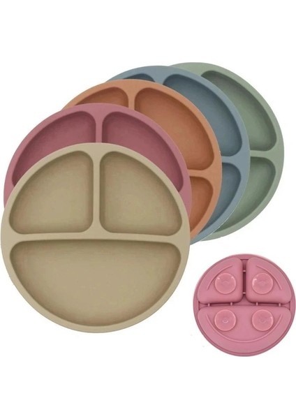 Paketi Güvenlik Vantuz Yemek Tabağı Öğrenme Kaşık Seti Besleme Yürümeye Başlayan Çocuk Eğitim Sofra Takımı Retro Çocuk Gülümseyen Yüz Plakası (Yurt Dışından) fiyatları