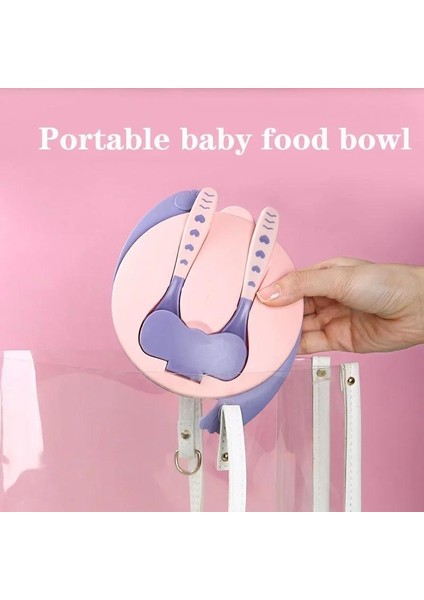 Vantuz Kaşıklı Kase Çocuk Sofra Takımı Bebek Besleme Yürümeye Başlayan Çocuk Kaymaz Öğrenme Seti (Yurt Dışından) modelleri