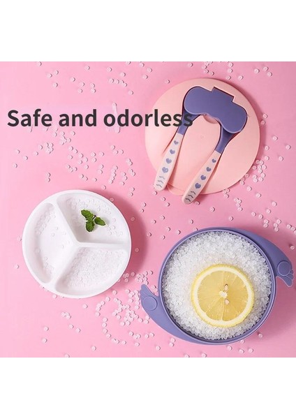 Vantuz Kaşıklı Kase Çocuk Sofra Takımı Bebek Besleme Yürümeye Başlayan Çocuk Kaymaz Öğrenme Seti (Yurt Dışından) fırsatları