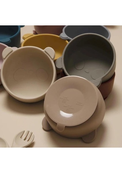 Gıda Sınıfı Besleme Kasesi Karikatür Panda Kaymaz Sofra Yürümeye Başlayan Yemek Tabağı Bpa Içermeyen Malzemeler (Yurt Dışından) fiyatları