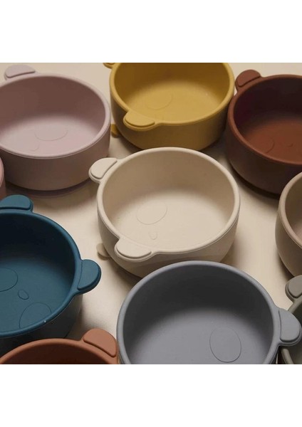 Gıda Sınıfı Besleme Kasesi Karikatür Panda Kaymaz Sofra Yürümeye Başlayan Yemek Tabağı Bpa Içermeyen Malzemeler (Yurt Dışından) modelleri