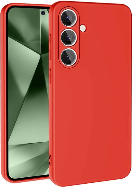 Lexroo Galaxy S24 Fe Kılıf Mara Lansman Kapak-Kırmızı