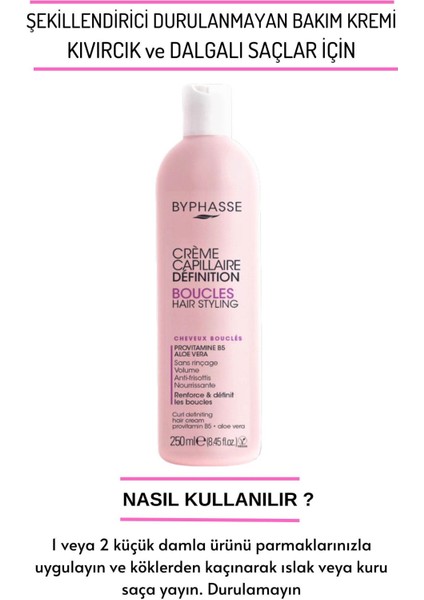 Bukleli Saçlar Için Şekillendirici Bakım Kremi 250ml modelleri