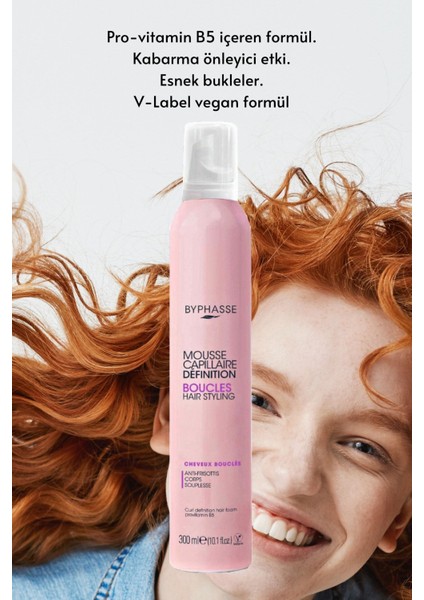 Bukle Belirginleştirici Nemlendirici Köpük 300ml fırsatları