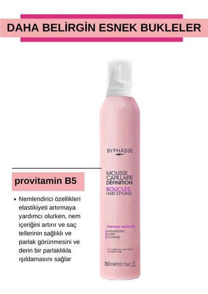 Bukle Belirginleştirici Nemlendirici Köpük 300ml