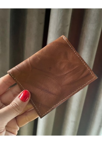 Pinkylola Design- Tiptic Model Antik Kahverengi & Kroko Baskılı Hakiki Deri Kartlık& Cüzdan modelleri