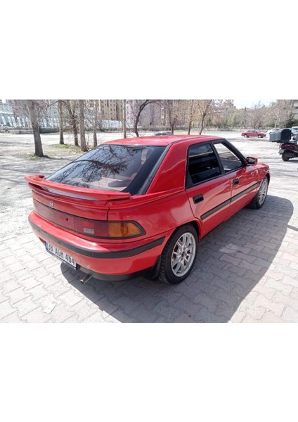 Mazda Uyumlu 323 Hb Ince Ayaklı Spoiler Boyasız Siyah