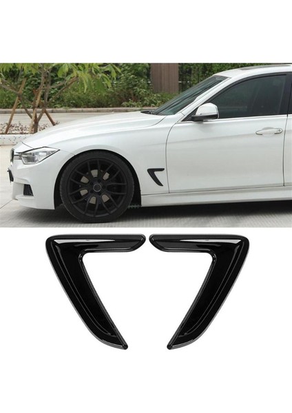 Bmw Tip Çamurluk Havalandırma Venti Kısa Parlak Siyah