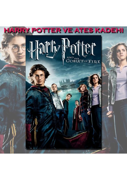 Harry Potter Ve Ateş Kadehi Film Posteri Baskı fiyatları