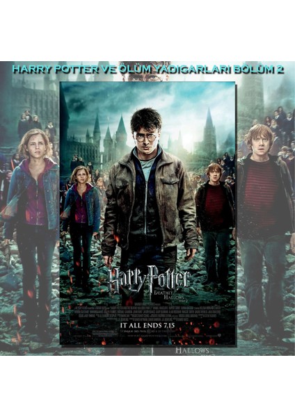 Harry Potter Ve Ölüm Yadigarları 2 Film Posteri Baskı fiyatları