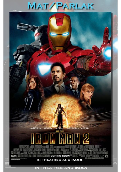 Iron Man 2 Film Posteri Baskı