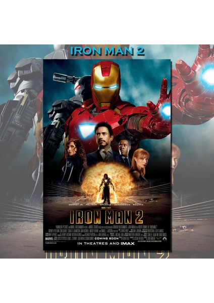 Iron Man 2 Film Posteri Baskı