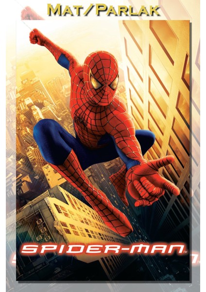 Tobey Spider Man Örümcek Adam 1 Film Posteri Baskı