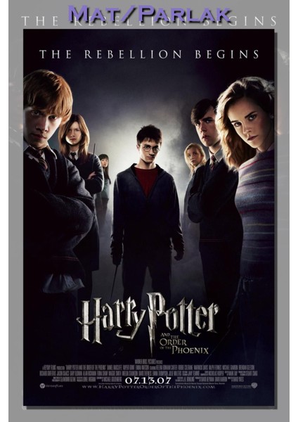 Harry Potter Ve Zümrüdüanka Yoldaşlığı Film Posteri Baskı