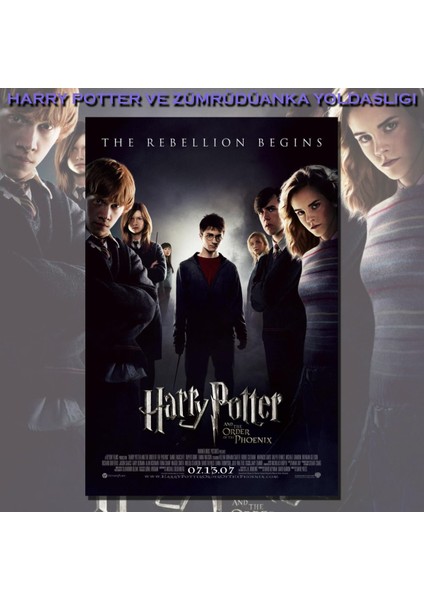 Harry Potter Ve Zümrüdüanka Yoldaşlığı Film Posteri Baskı fiyatları