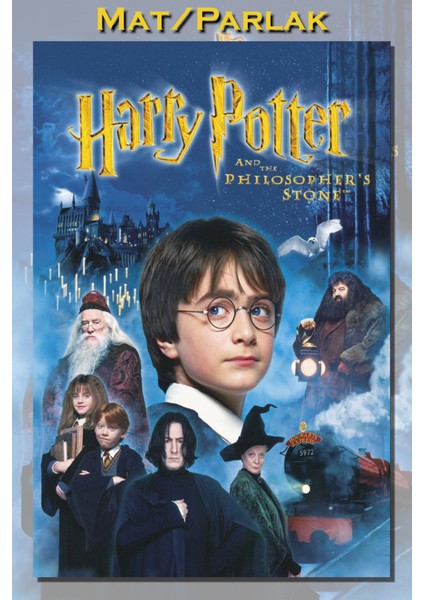 Harry Potter Ve Felsefe Taşı Film Posteri Baskı