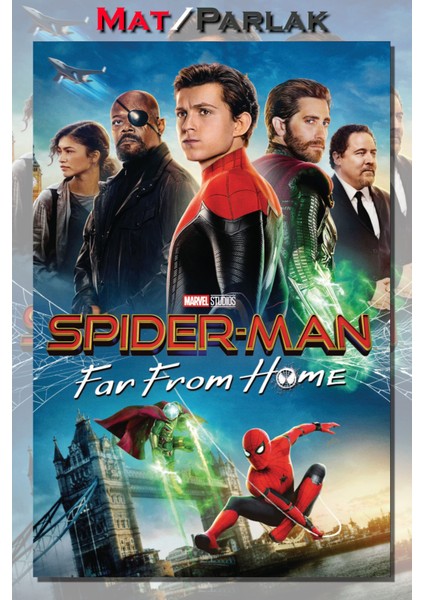 Örümcek Adam Evden Uzakta - Far From Home Film Posteri Baskı