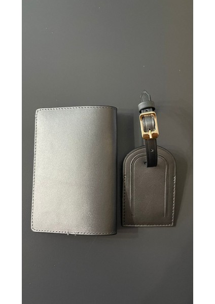 Deri Pasaport Kılıfı ve Bavul Etiketi Takım fiyatları