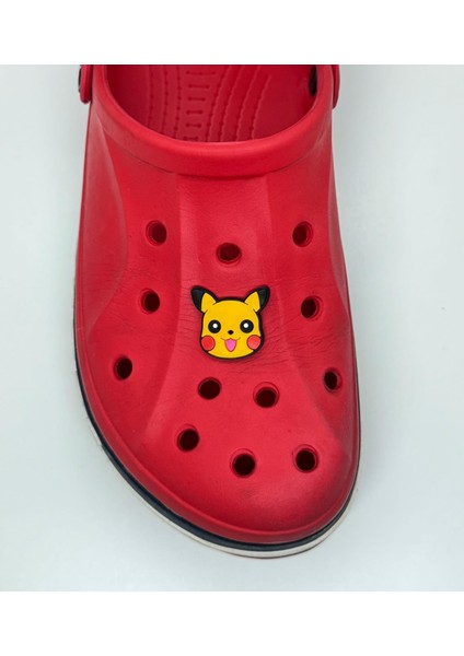 Pokemon Pikachu 4 Temalı Jibbitz Crocsterlik Süsü