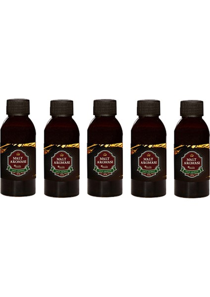 Malt Aroması Kırmızı 50 ml x 5 Adet