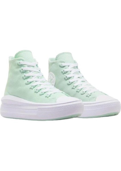 Chuck Taylor All Star Motıon Platform Stars A08100C Unisex Yeşil Günlük Sneaker Ayakkabı modelleri