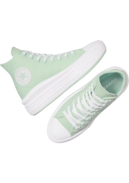 Chuck Taylor All Star Motıon Platform Stars A08100C Unisex Yeşil Günlük Sneaker Ayakkabı fırsatları
