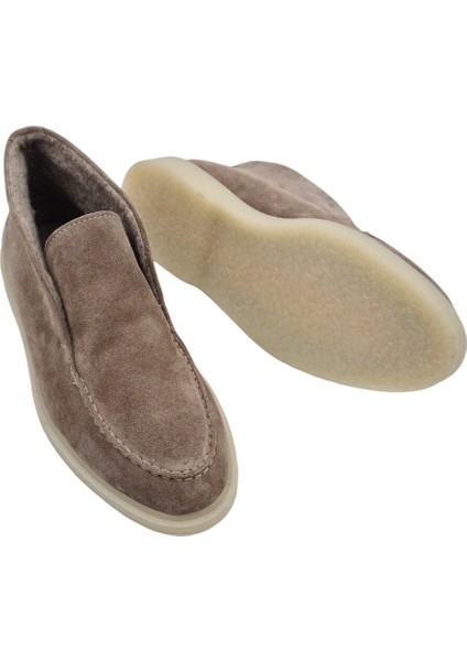 Aayak&kabimofficial Gerçek Deri Bej Süet Günlük Kadın Bot fiyatları