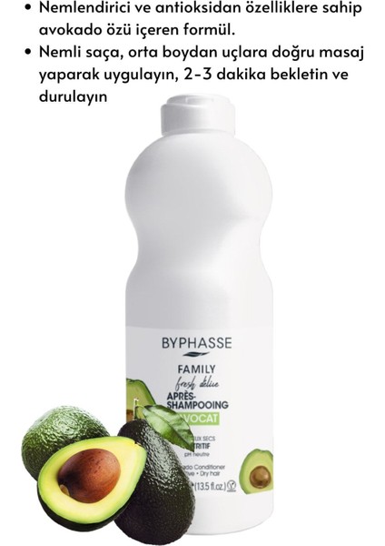 Family Fresh Avokadolu Besleyici Saç Kremi 400ml