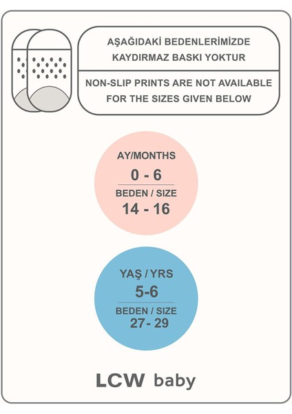 Baby Baskılı Kız Bebek Soket Çorap 5'li fırsatları