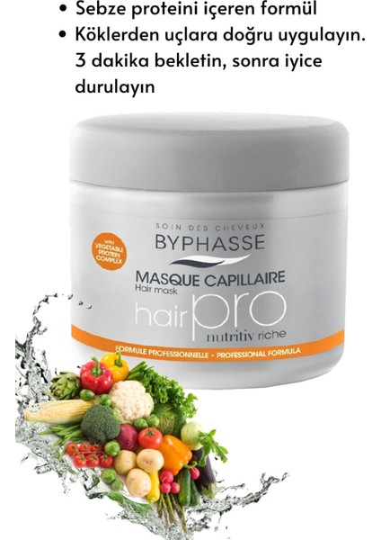 Hair Pro Yoğun Nem Maskesi 500ml modelleri