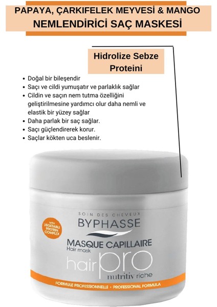 Hair Pro Yoğun Nem Maskesi 500ml fırsatları