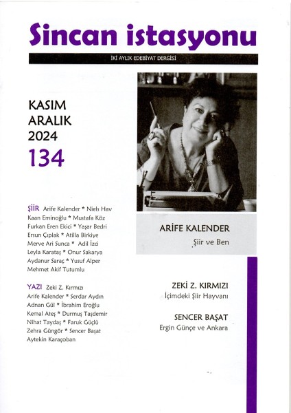 Sincan İstasyonu Dergi 134.Sayı (Kasım- (Aralık 2024)