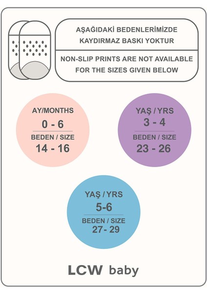 Baby Baskılı Erkek Bebek Soket Çorap 3'lü indirimleri