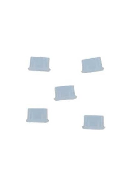 Tüm Type-C Telefonlara Uyumlu Toz ve Kir Önleyici Şarj Soketi Koruyucu Tıpa Slikon 5 Adet Beyaz fiyatları