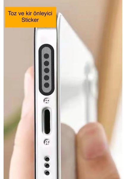 Iphone X/11/12/13/14/15 Pro/promax Tüm Serileri Için Toz ve Önleyici 5 Takım 10 Adet