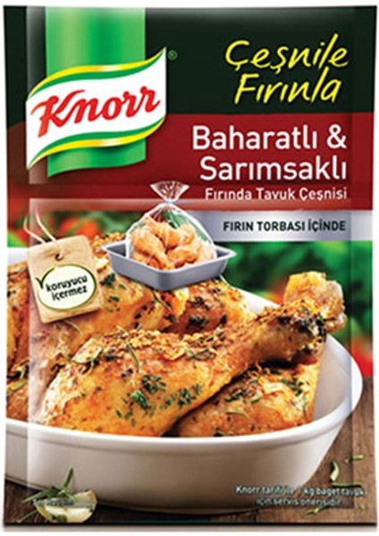 Baharatlı Sarımsaklı Fırında Tavuk Çeşnisi (37 G) X6 Adet