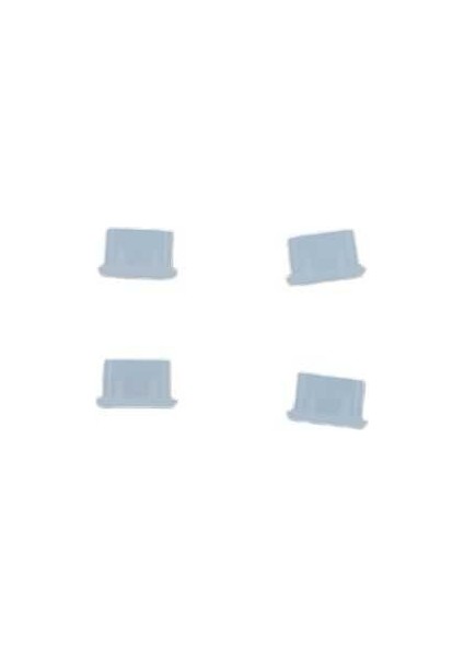 Tüm Type-C Telefonlara Uyumlu Toz ve Kir Önleyici Şarj Soketi Koruyucu Tıpa Slikon 4 Adet