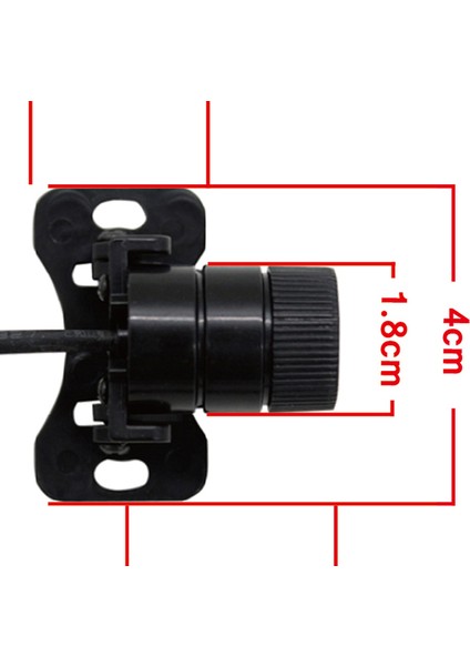 Lazer Sis LED Standart Tek Çizgili Model - Araçlar Için Kırmızı Lazer