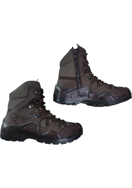 Lıghtınghm Askeri Kamp Taktikal Trekking Fermuarlı Outdoor Suni Deri Taktik Kışlık Bot