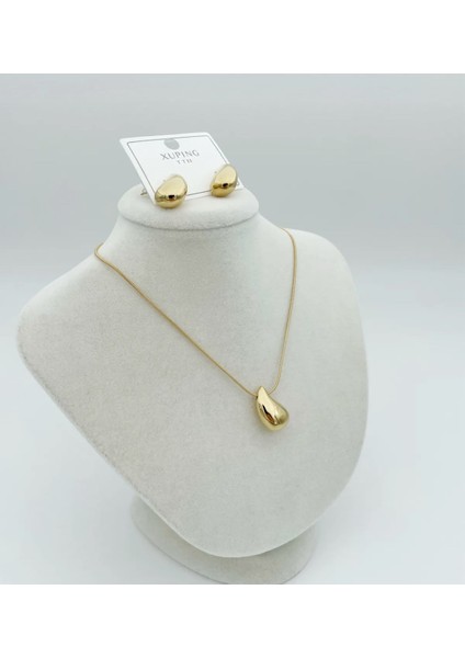 Xupıng Jewelry Damla Kolye