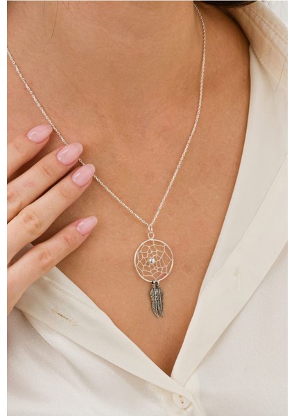 925 Ayar Gümüş Dream Catcher Kolye fiyatları