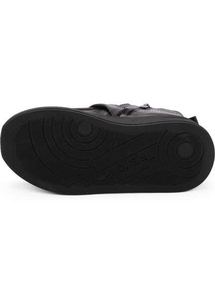 Kadın Hakiki Deri Yüksek Taban Bilek Boy Günlük Bot