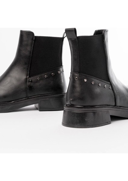 02-2005 Siyah Lastikli Günlük Kadın Bot fırsatları
