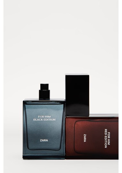 FOR HIM BLACK EDITION EDT + FOR HIM RED EDITION EDP 100 ML 2 x (3,38 FL. OZ). ERKEK PARFÜM SETİ fırsatları