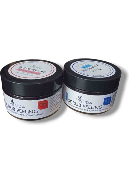 Scrub Peeling El Ayak Vücut Peelingi 300 ml x 2 Adet