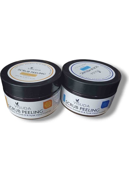 Scrub Peeling 2 Adet - El Ayak Vücut Peelingi 2 x 300 ml